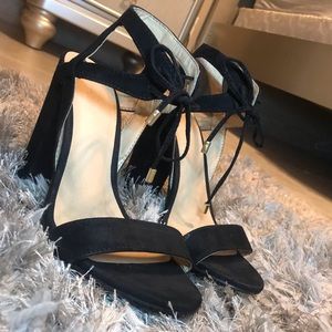Black high heels